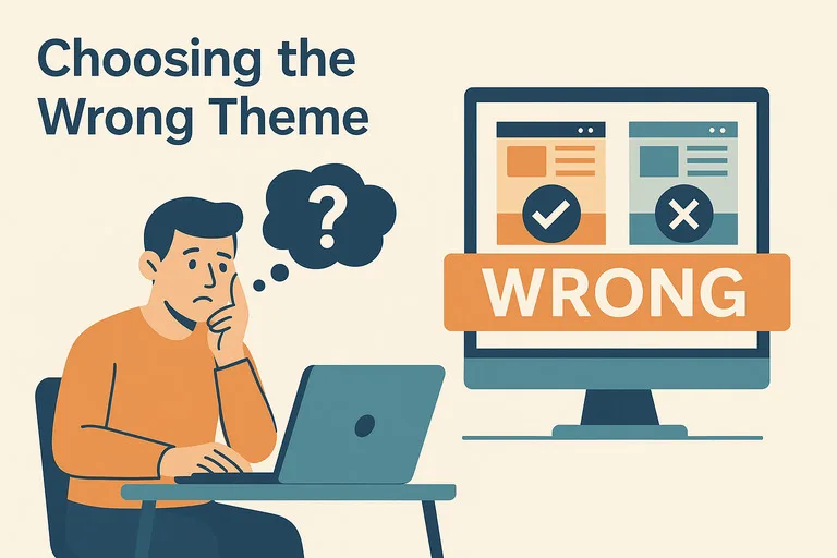 Choosing the Wrong Theme