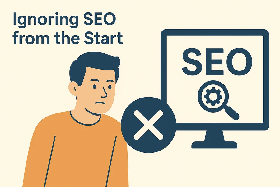 Ignoring SEO from the Start