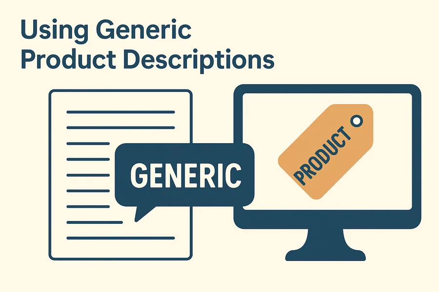 Using Generic Product Descriptions